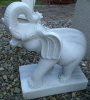 Marble Figure Elephant Figure 1